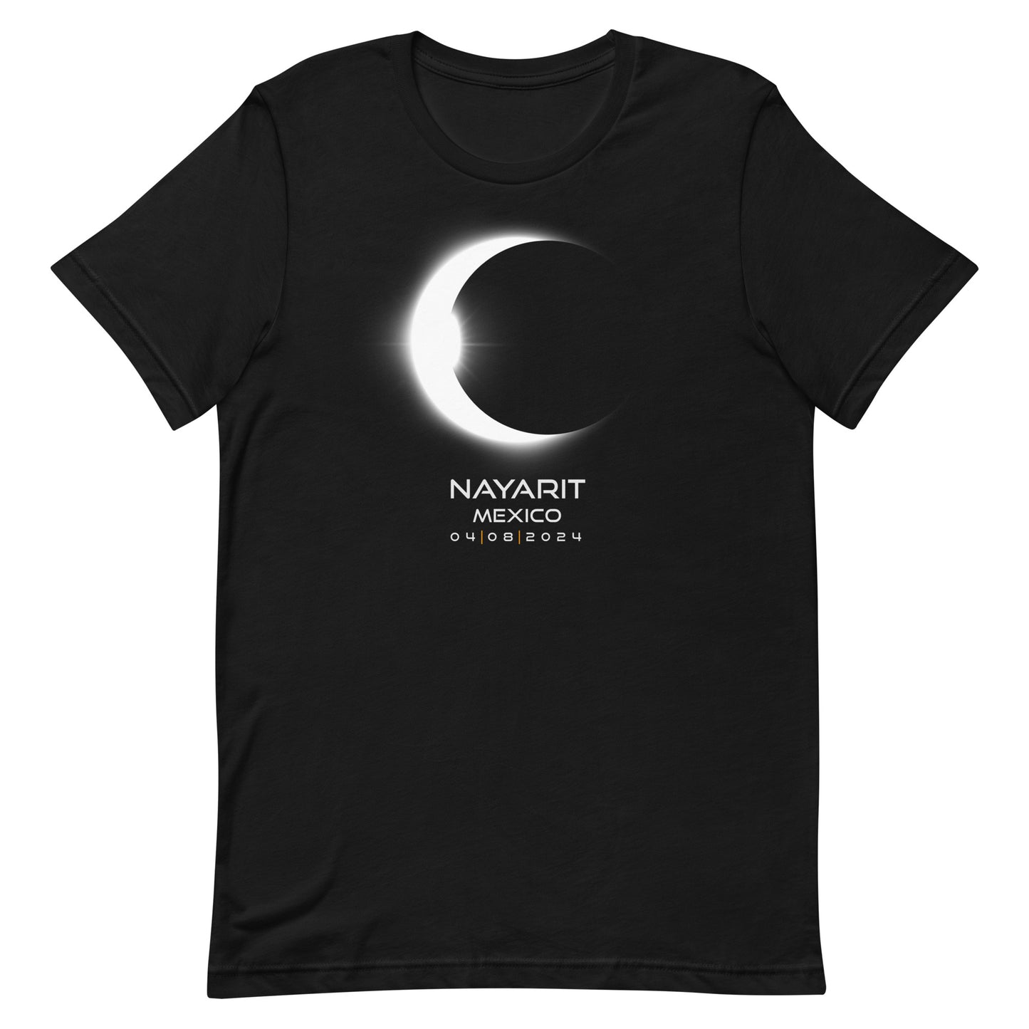 Nayarit Mexico 2024 Eclipse Souvenir Keepsake Unisex T-Shirt