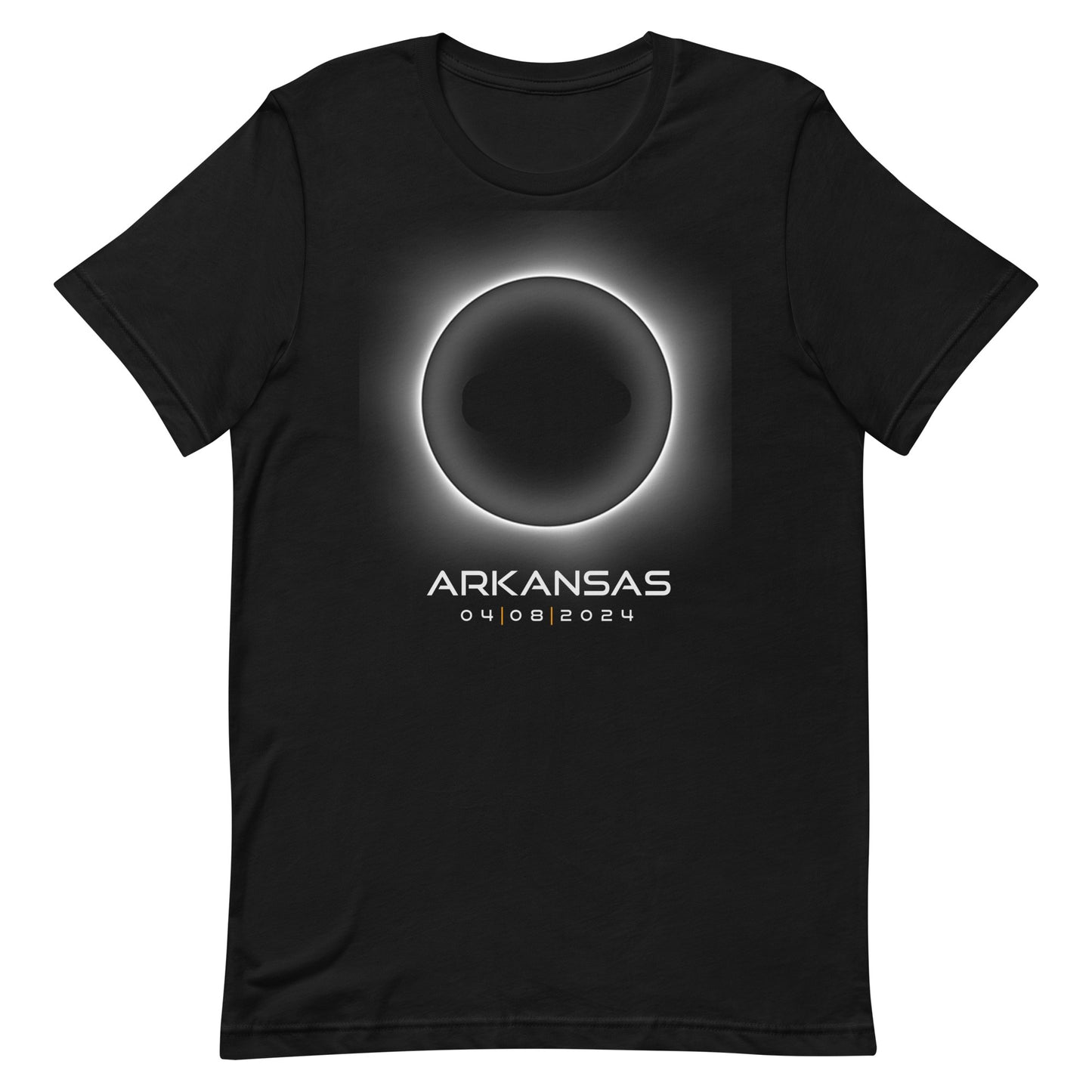 2024 Arkansas Eclipse Souvenir Memento April 8 Solar Unisex T-Shirt