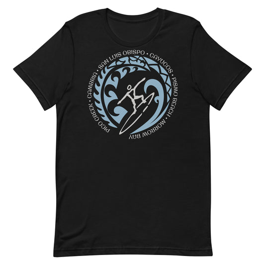 San Luis Obispo California Unisex T-Shirt Vintage Surfing Fan Lover