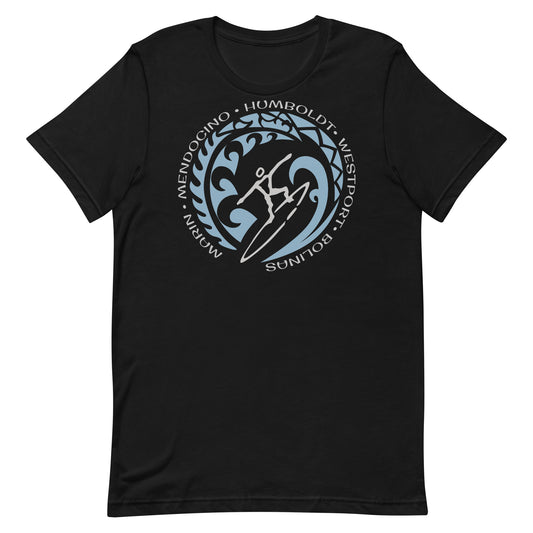Northern California Santa Cruz Unisex T-Shirt Vintage Surfing Fan Lover