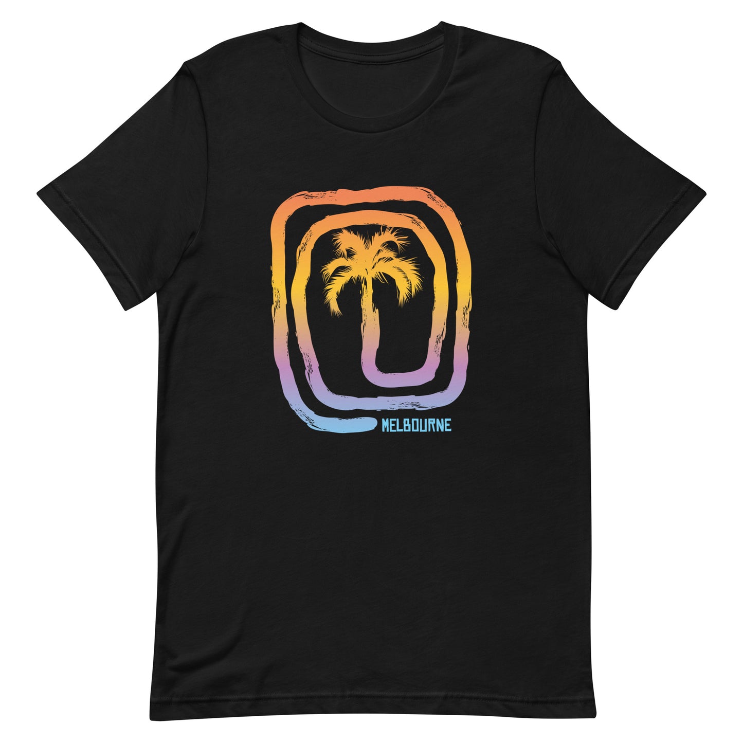 Cool Melbourne Florida Palm Tree Souvenir Vacation Unisex T-Shirt