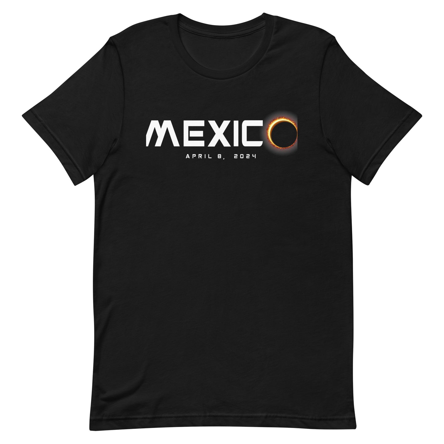 Mexico 2024 Eclipse Souvenir April 8 Unisex T-Shirt