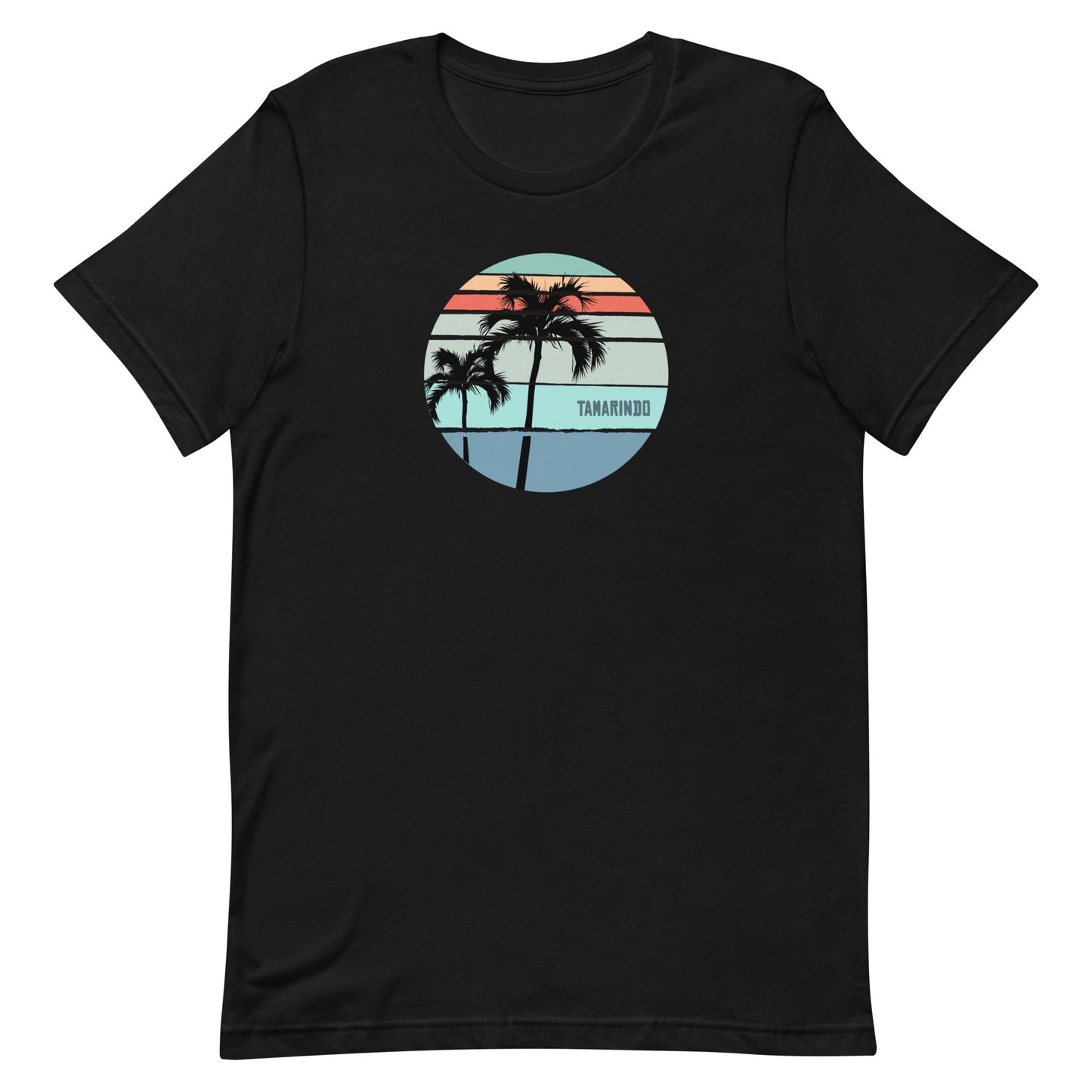 Cool Tamarindo Costa Rica Palm Tree Vacation Souvenir Artistic Unisex T-Shirt