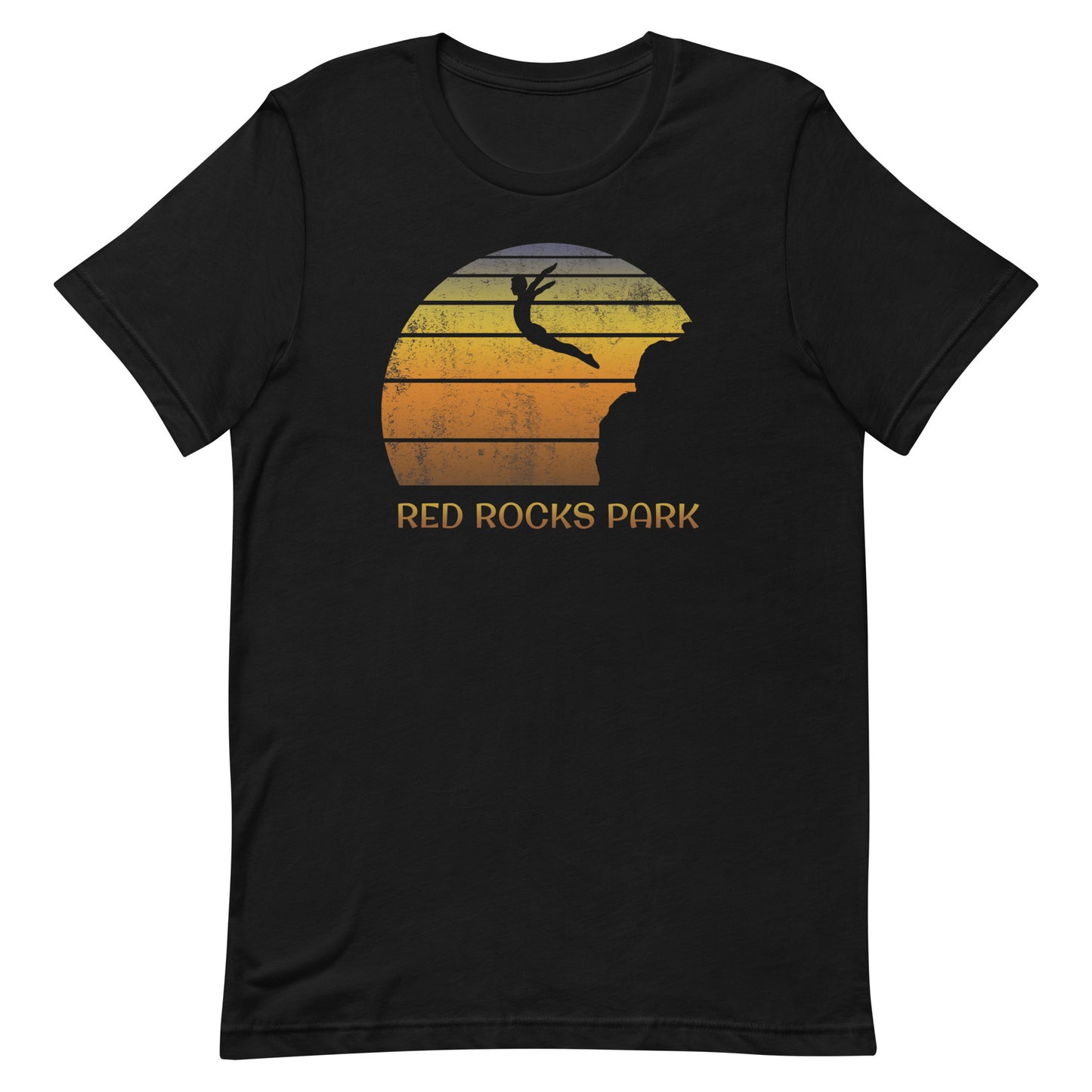 Cool Red Rocks Park Vermont Cliff Diving Fan Unisex T-Shirt