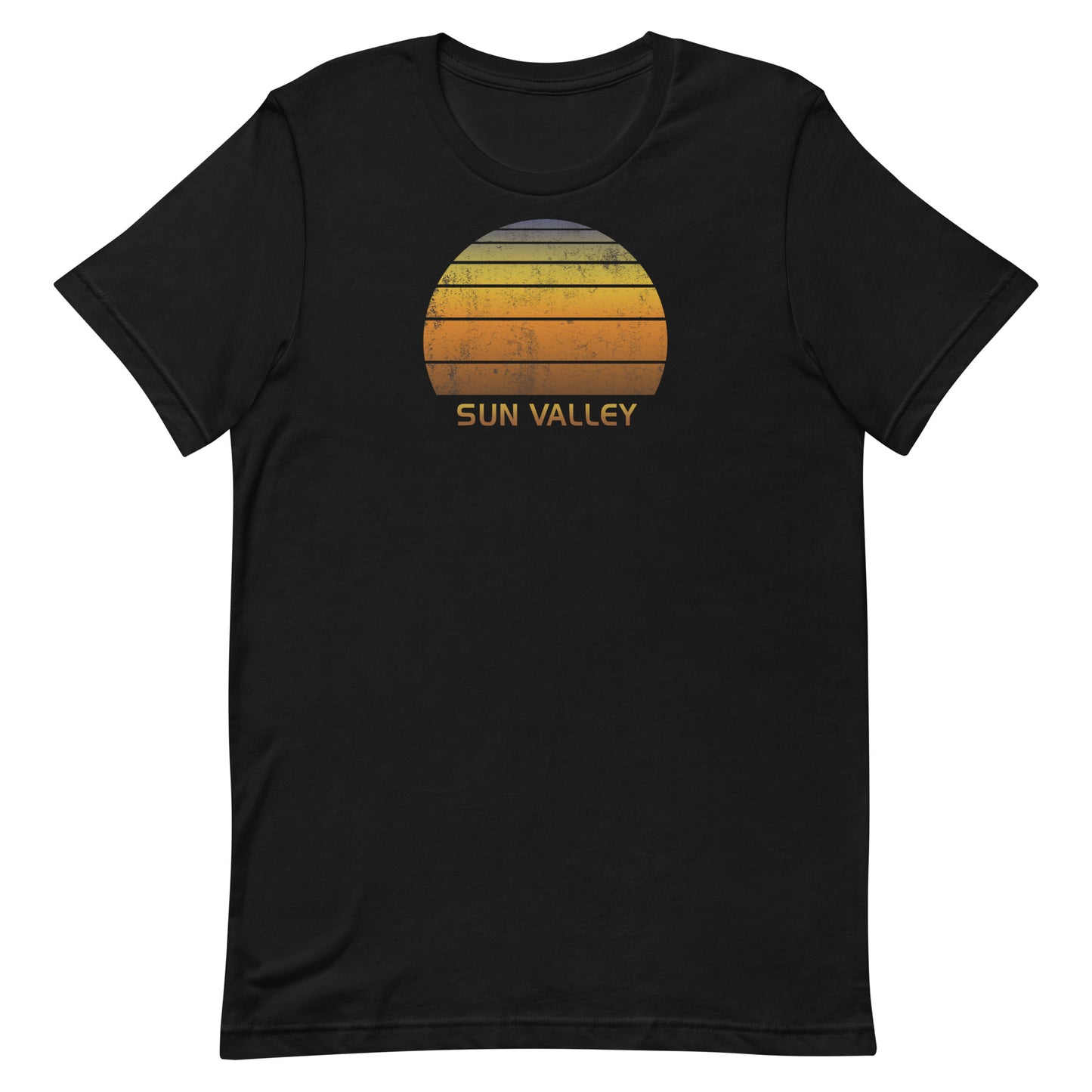 Retro Sun Valley Idaho Unisex T-Shirt Vintage Sunset Vacation Souvenir