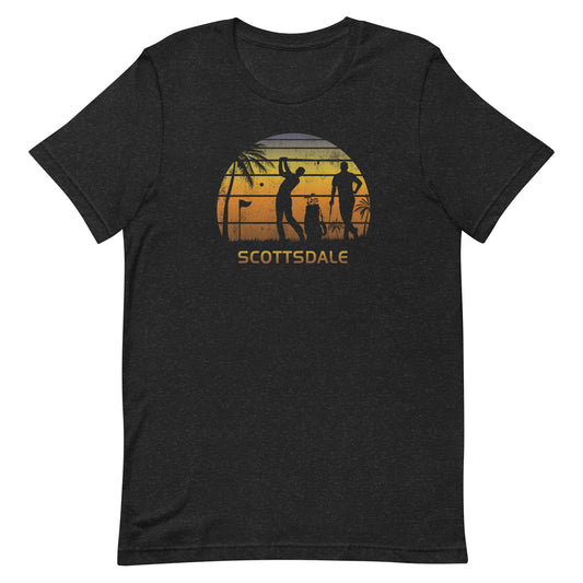 Retro Scottsdale Arizona Golf Golfing Fan Golfer Unisex T-Shirt