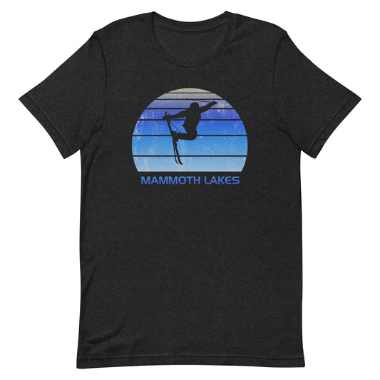 Retro Mammoth Lakes California Ski Fan Skiing Vintage Unisex T-Shirt