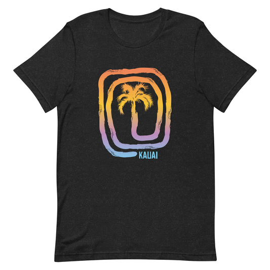 Cool Kauai Hawaii Beach Palm Tree Vacation Souvenir Unisex T-Shirt