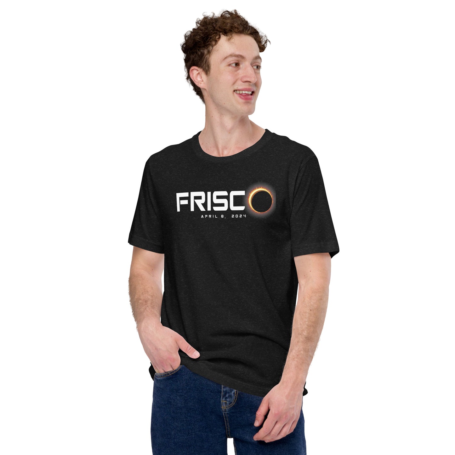 Frisco Texas 2024 Eclipse Souvenir April 8 Unisex T-Shirt