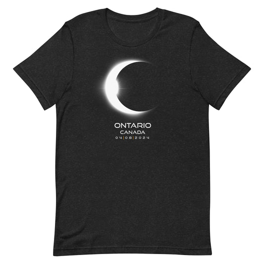 Ontario Canada 2024 Eclipse Souvenir Keepsake Unisex T-Shirt