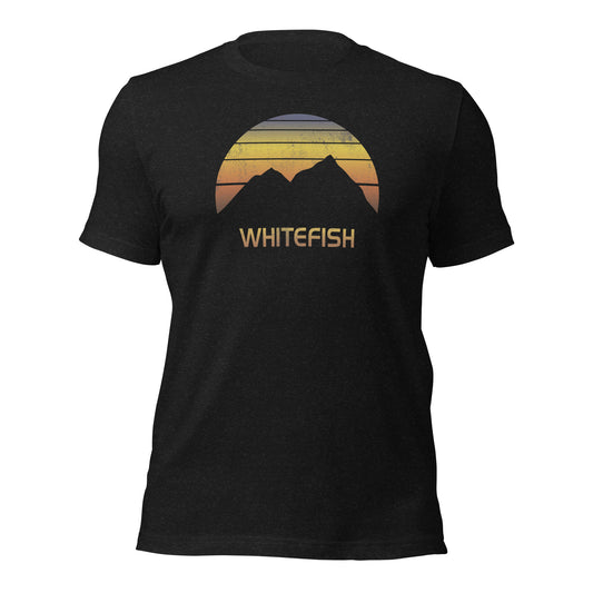 Retro Whitefish Montana Unisex T-Shirt