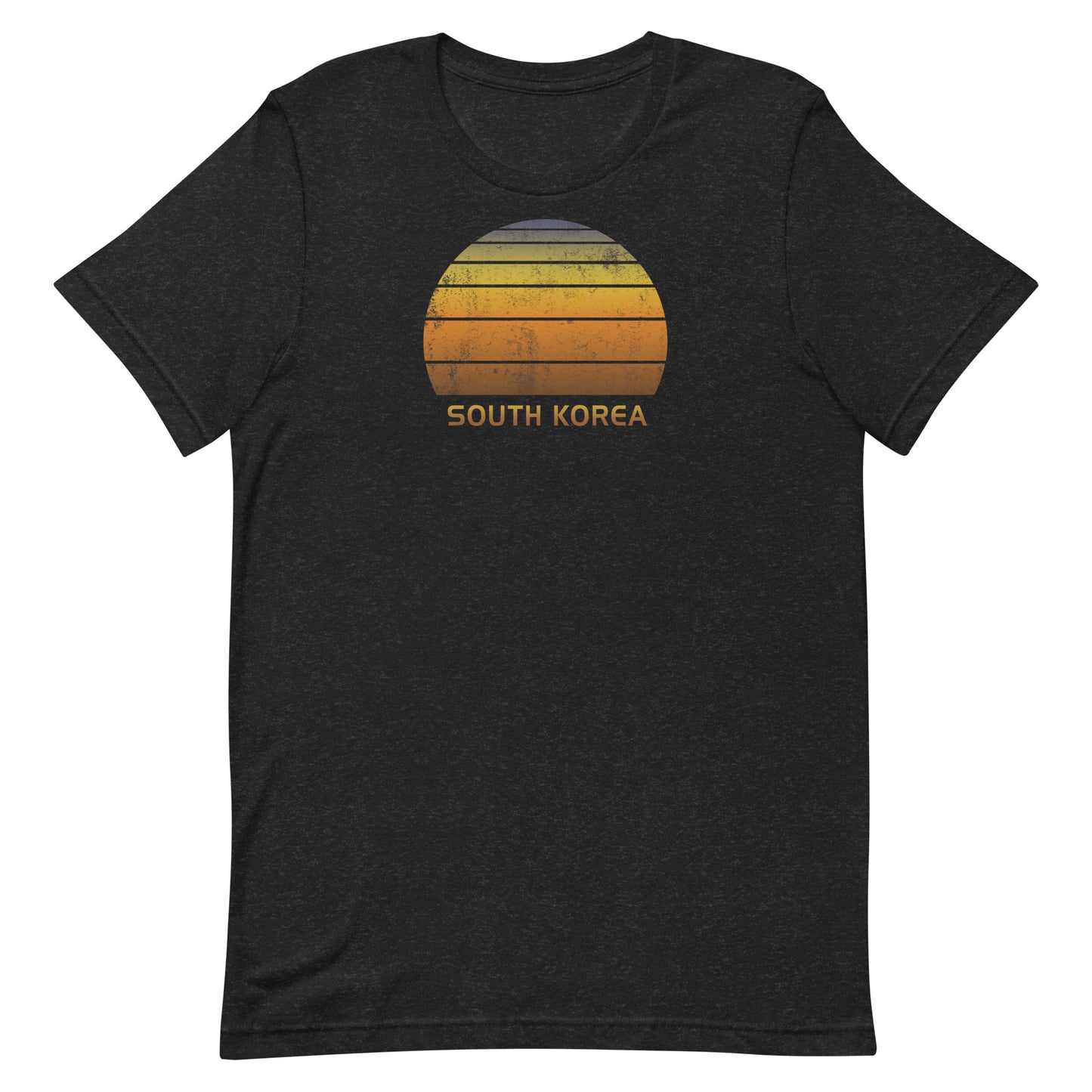 Retro South Korea Vintage Sunset Vacation Souvenir Unisex T-Shirt