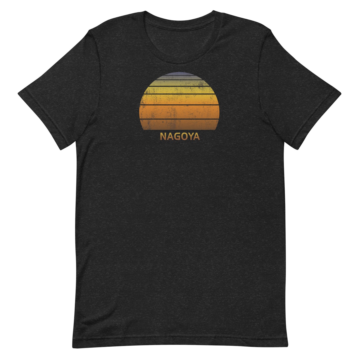 Retro Nagoya Japan Vintage Sunset Vacation Souvenir Unisex T-Shirt