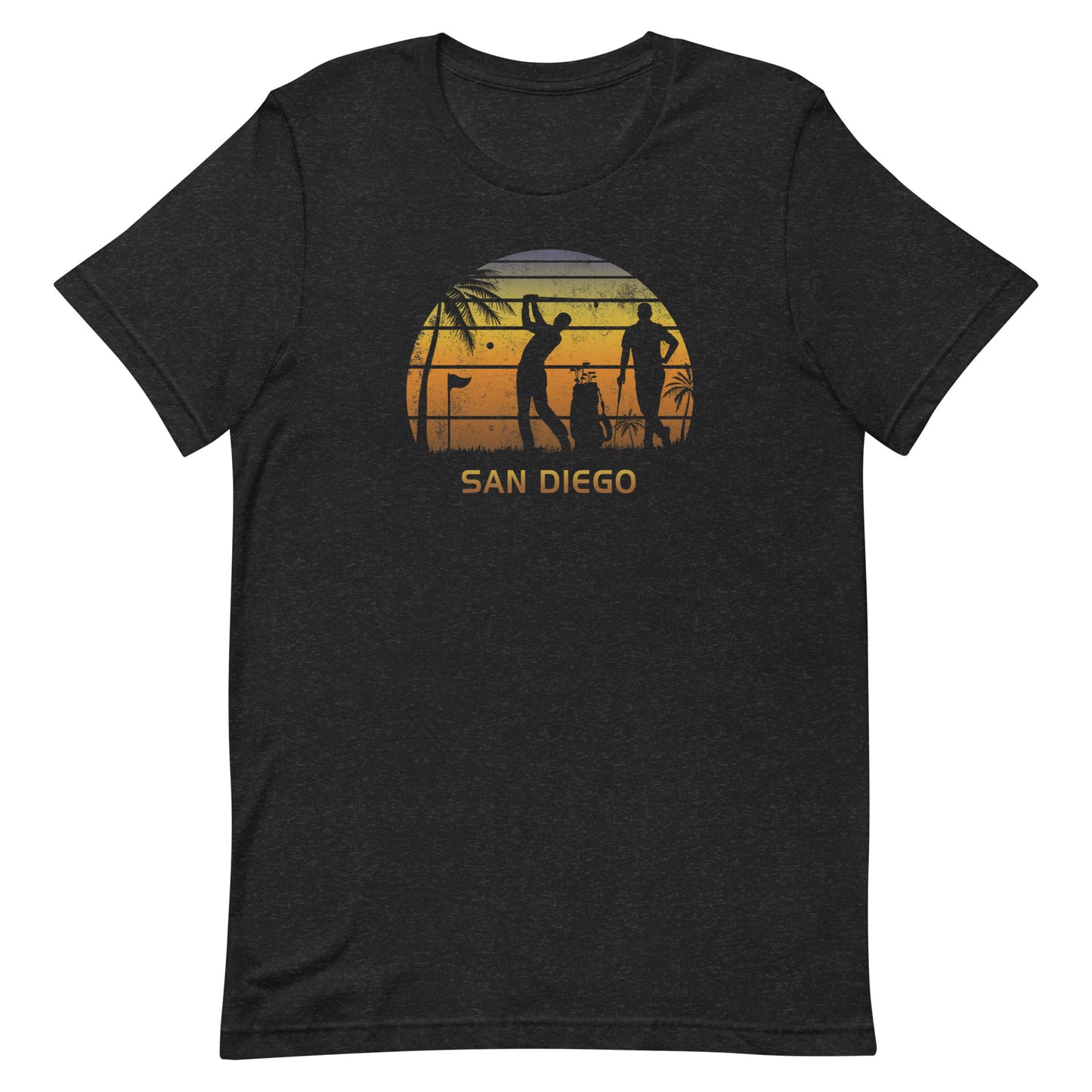 Retro San Diego California Golf Golfing Fan Golfer Unisex T-Shirt