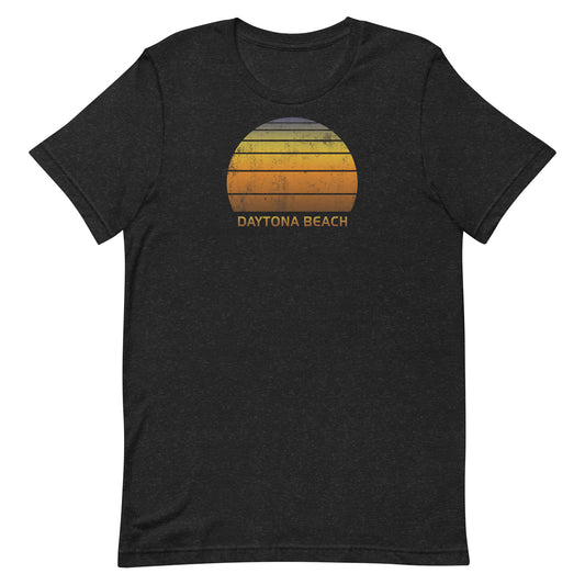 Retro Daytona Beach Florida Vintage Sunset Vacation Souvenir Unisex T-Shirt