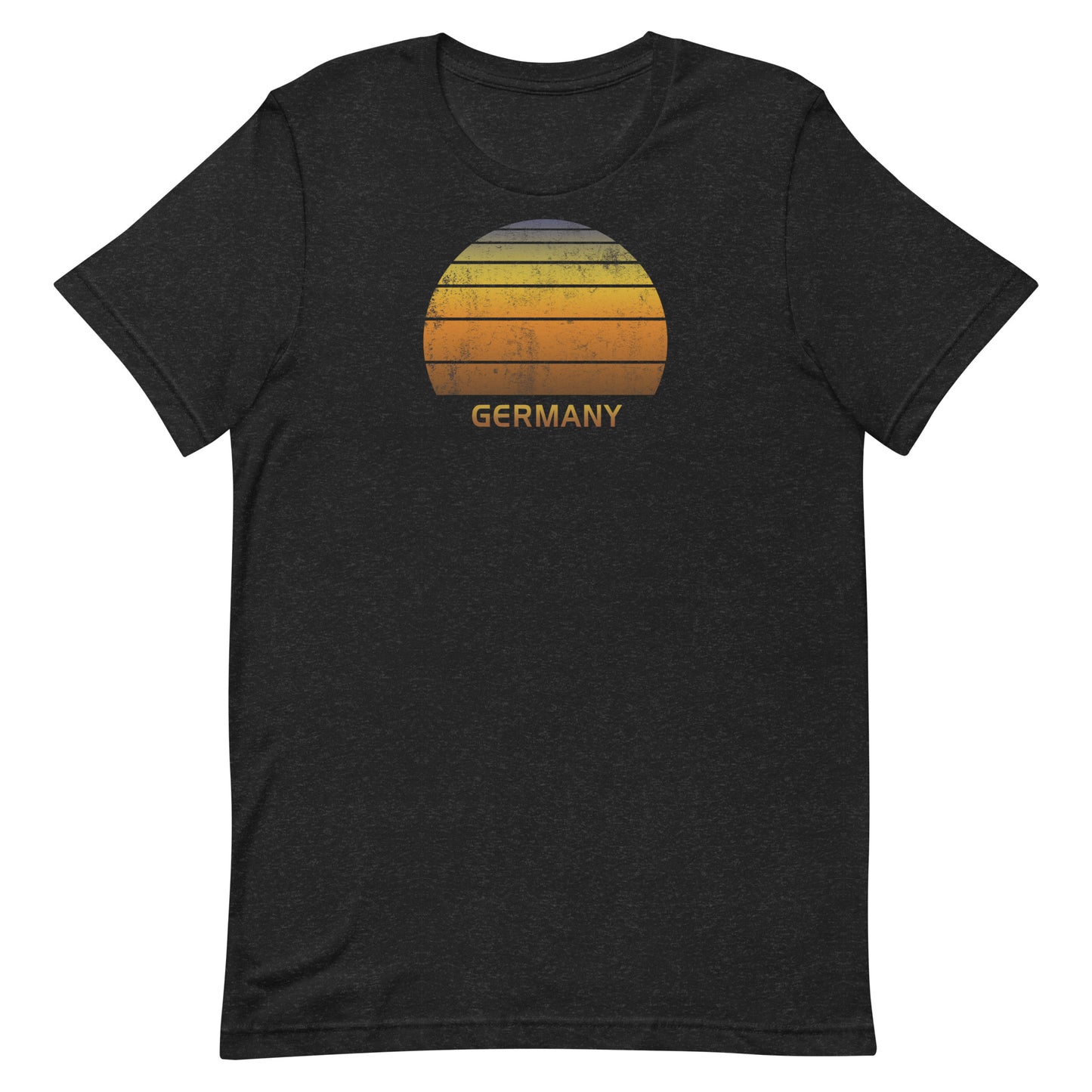 Retro Germany Vintage Sunset Vacation Souvenir Unisex T-Shirt