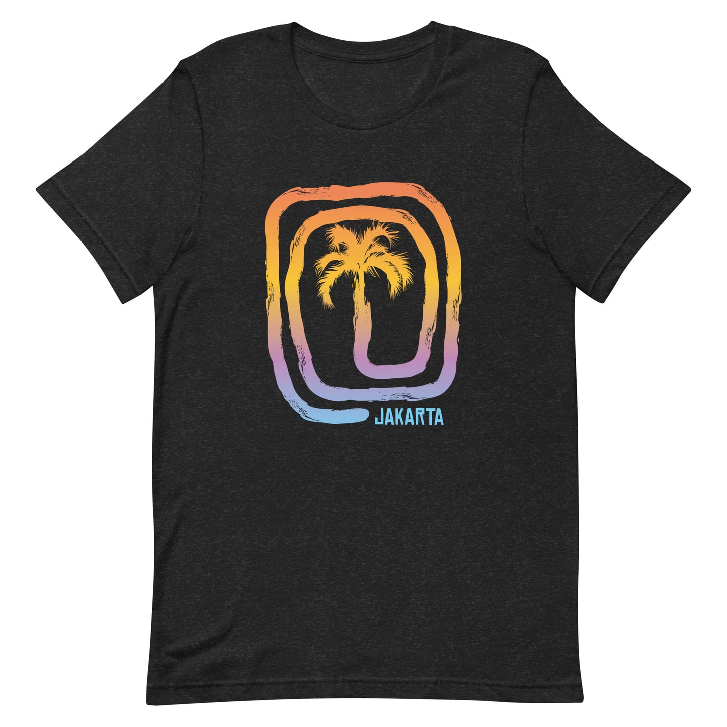 Cool Jakarta Indonesia Palm Tree Souvenir Vacation Unisex T-Shirt