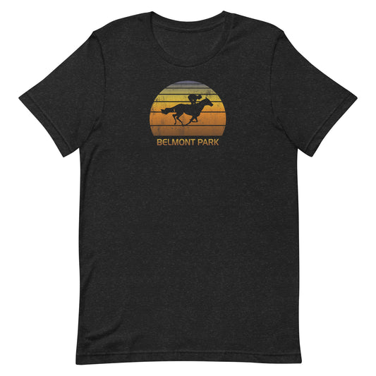 Horse Vintage Racing Belmont Fan Horses Race Unisex T-Shirt