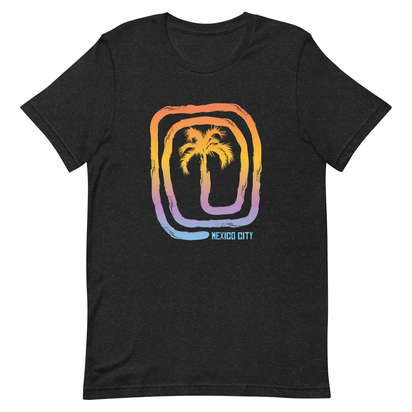 Cool Mexico City Palm Tree Souvenir Vacation Unisex T-Shirt