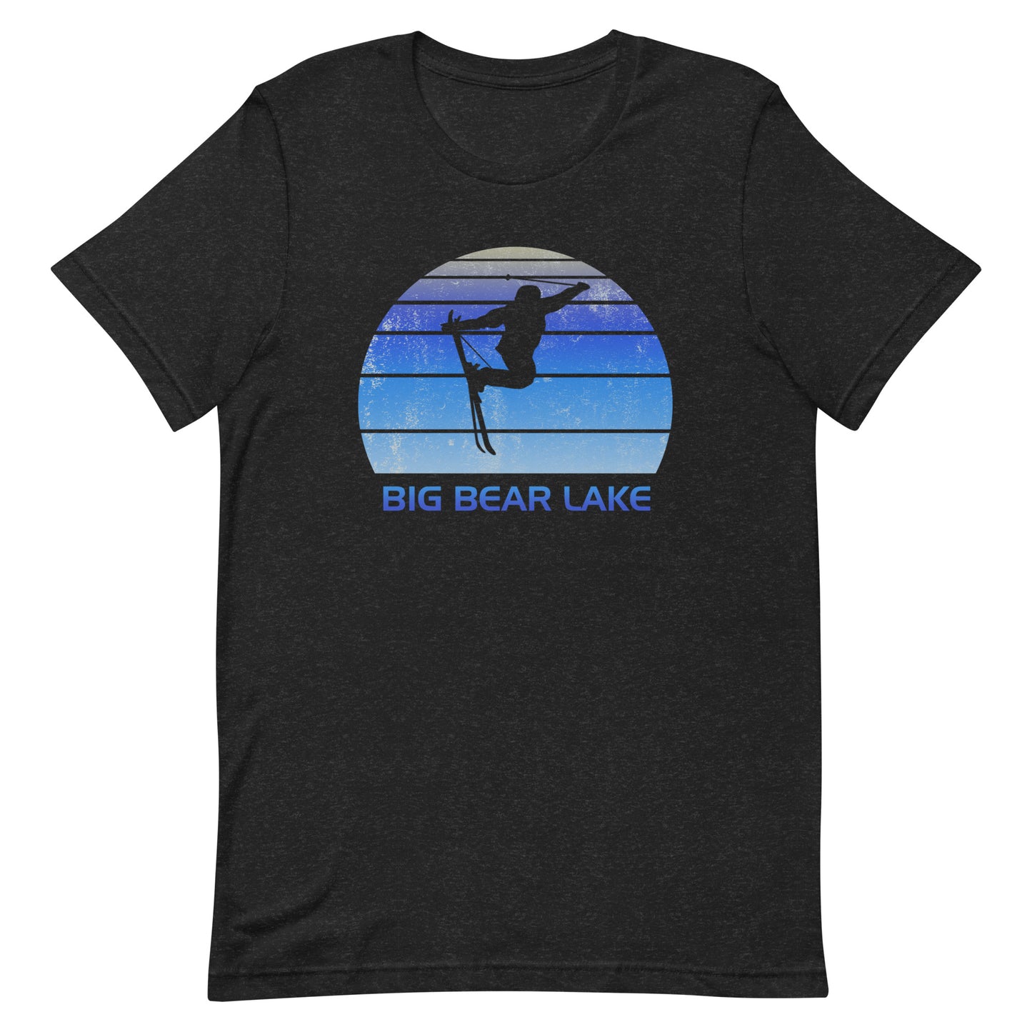 Retro Big Bear Lake California Ski Fan Skier Gift Skiing Vintage Cool Unisex T-Shirt