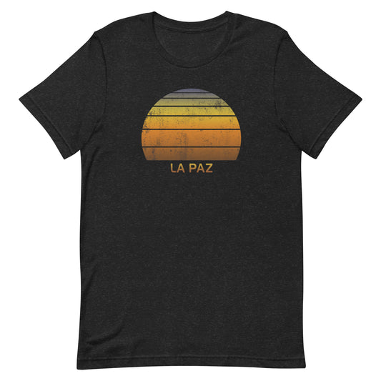 Retro La Paz Mexico Unisex T-Shirt Sunset Vintage Native Vacation Souvenir Stylish