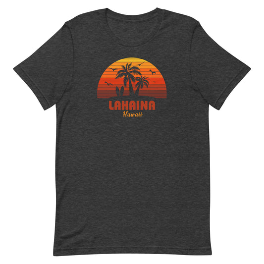 Cool Lahaina Maui Hawaii Beach Sunset Souvenir Unisex T-Shirt
