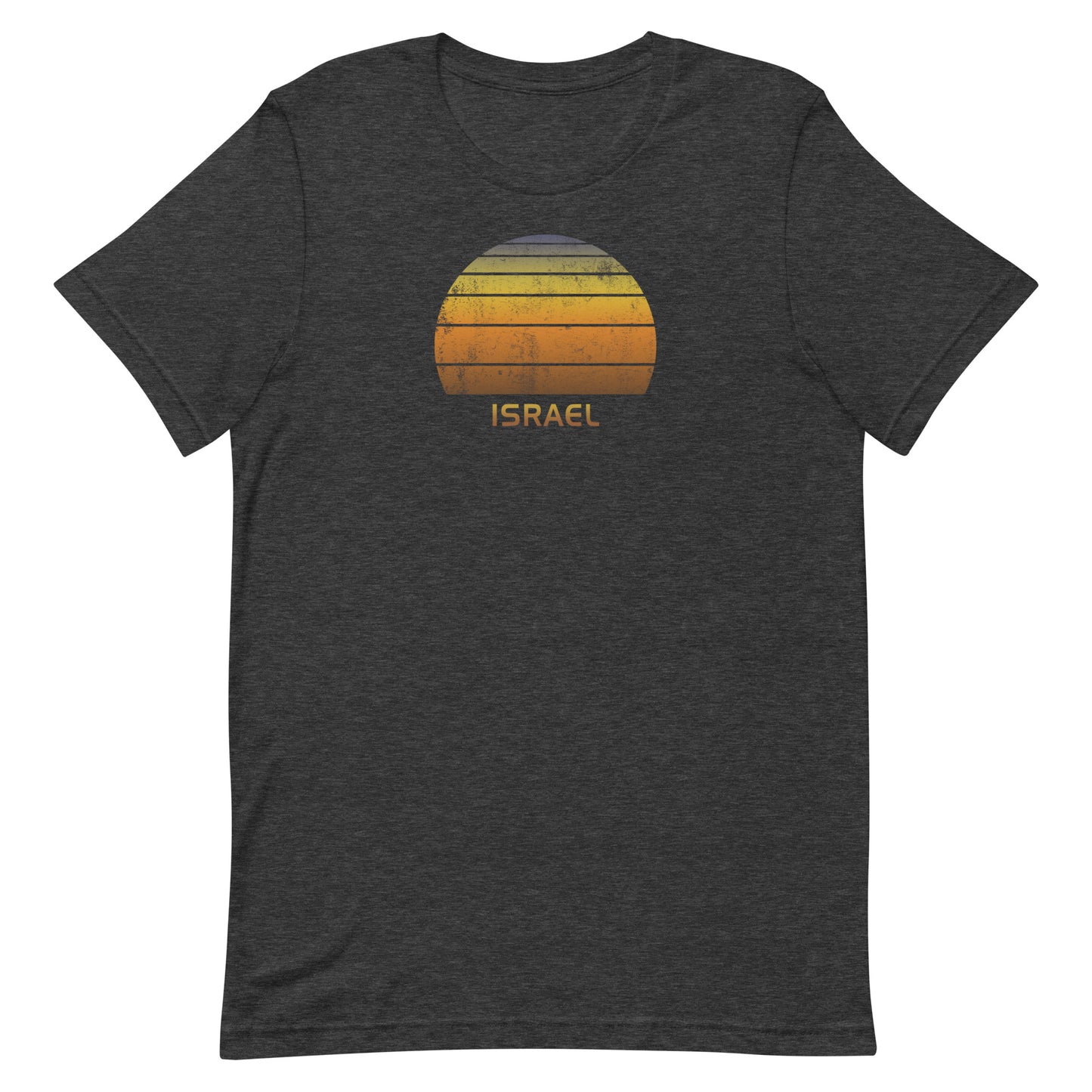 Retro Israel Vintage Sunset Vacation Souvenir Unisex T-Shirt