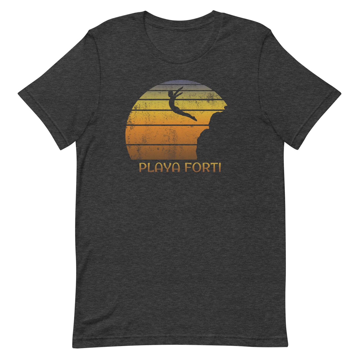 Cool Playa Forti Curacao Cliff Diving Fan Unisex T-Shirt