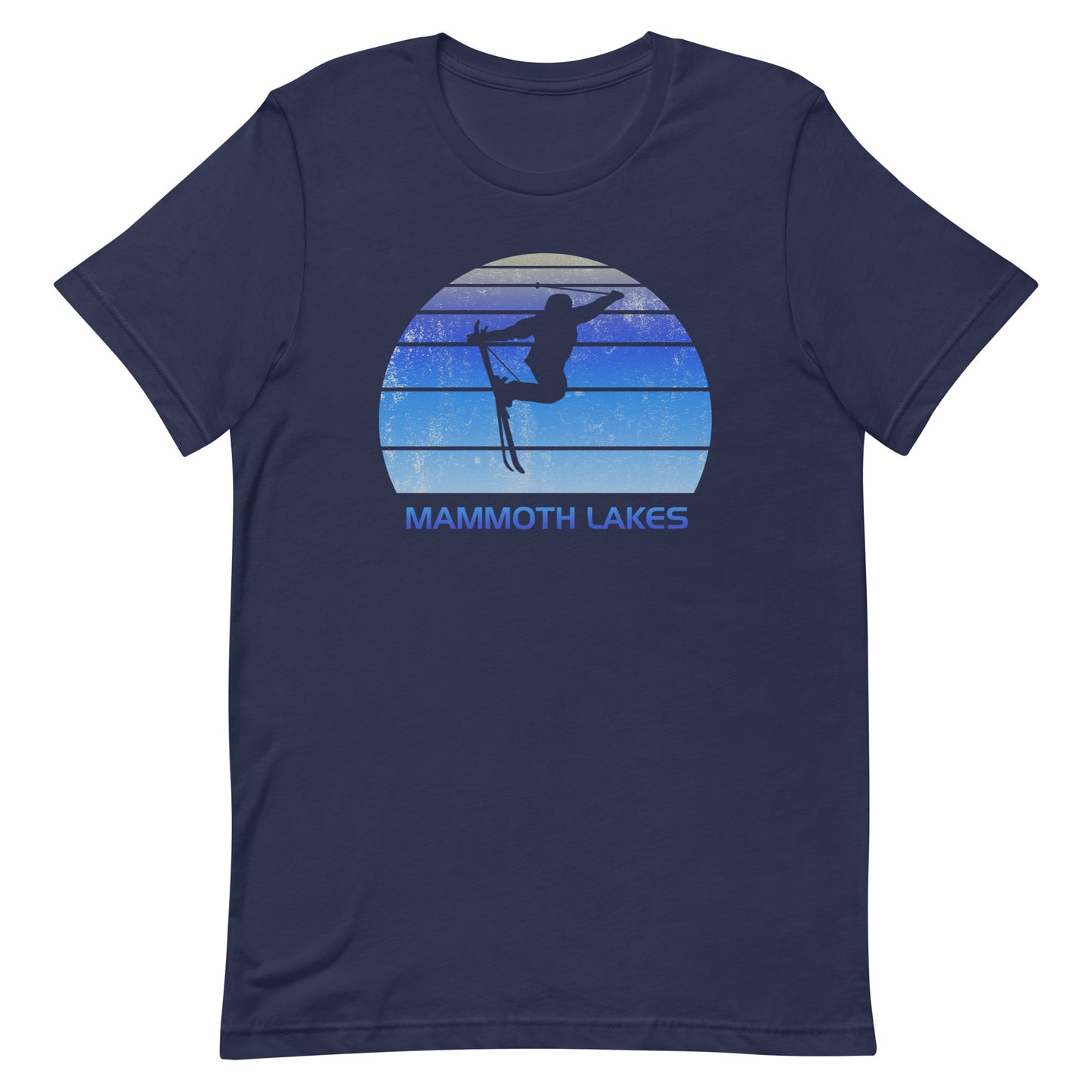 Retro Mammoth Lakes California Ski Fan Skiing Vintage Unisex T-Shirt