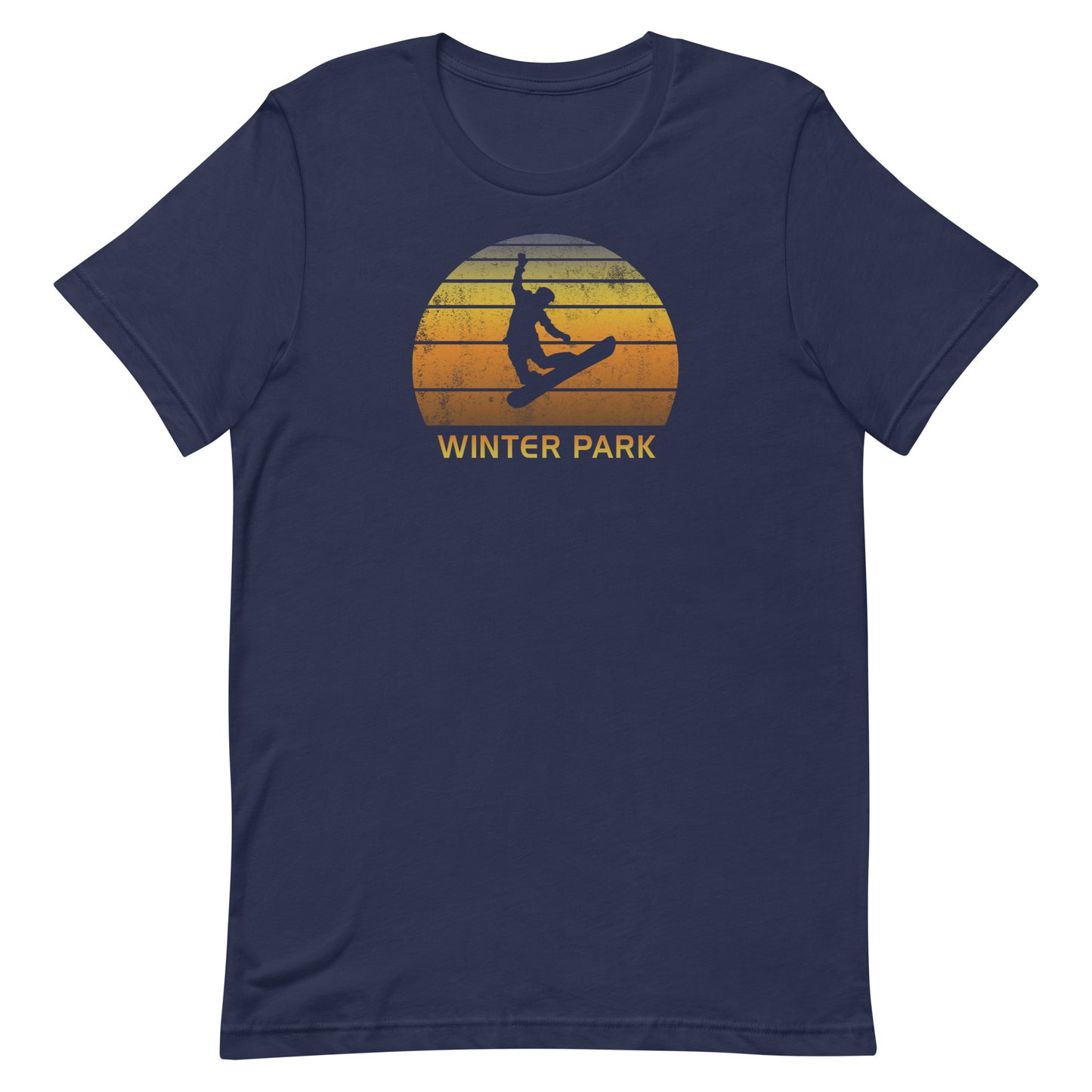 Retro Winter Park Colorado Snowboarding Fan Ski Unisex T-Shirt