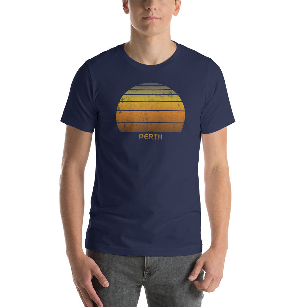 Retro Perth Australia Vacation Souvenir Unisex T-Shirt