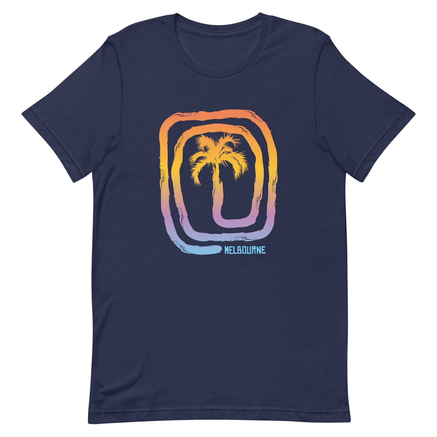 Cool Melbourne Florida Palm Tree Souvenir Vacation Unisex T-Shirt