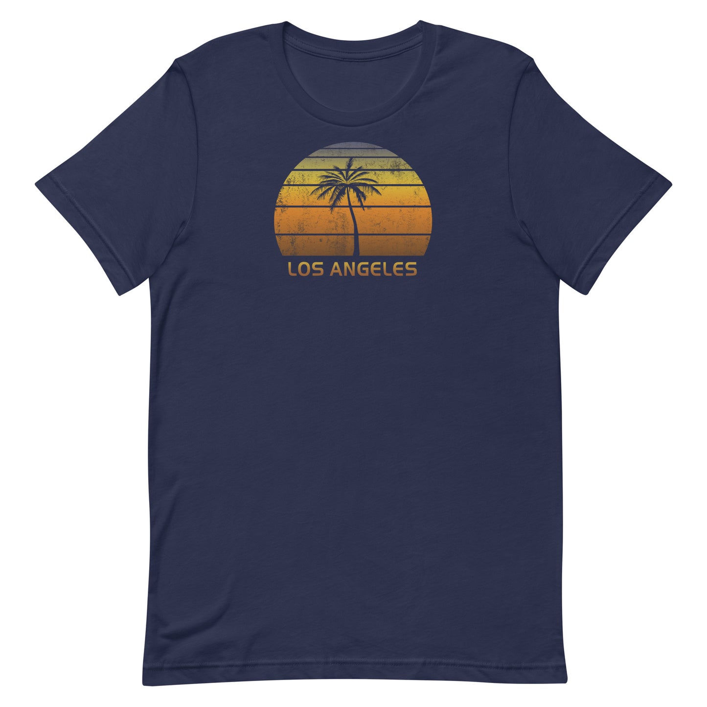 Retro Los Angeles California Unisex T-ShirtVintage Sunset Beach Vacation Souvenir