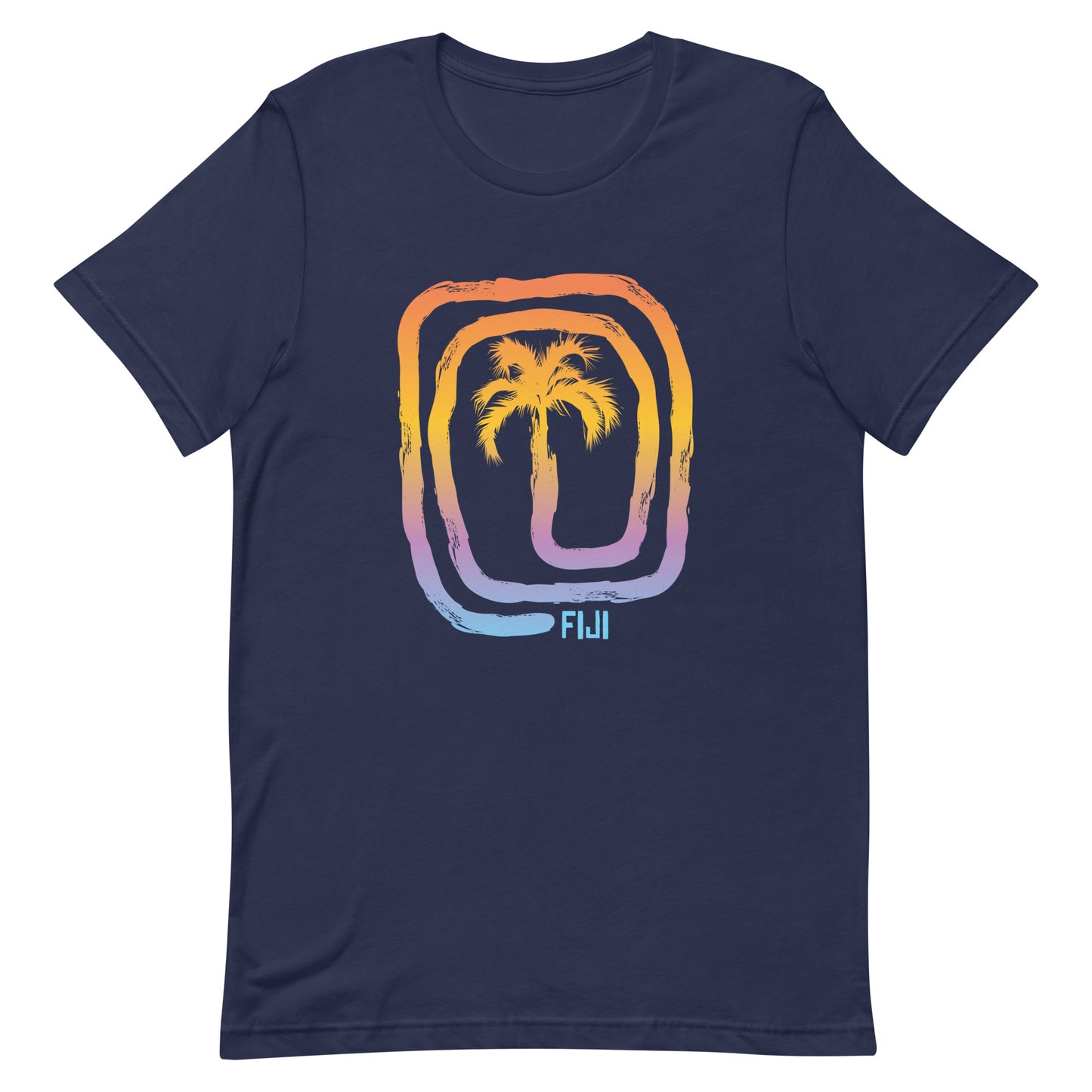 Cool Fiji Polynesia Palm Tree Souvenir Vacation Unisex T-Shirt