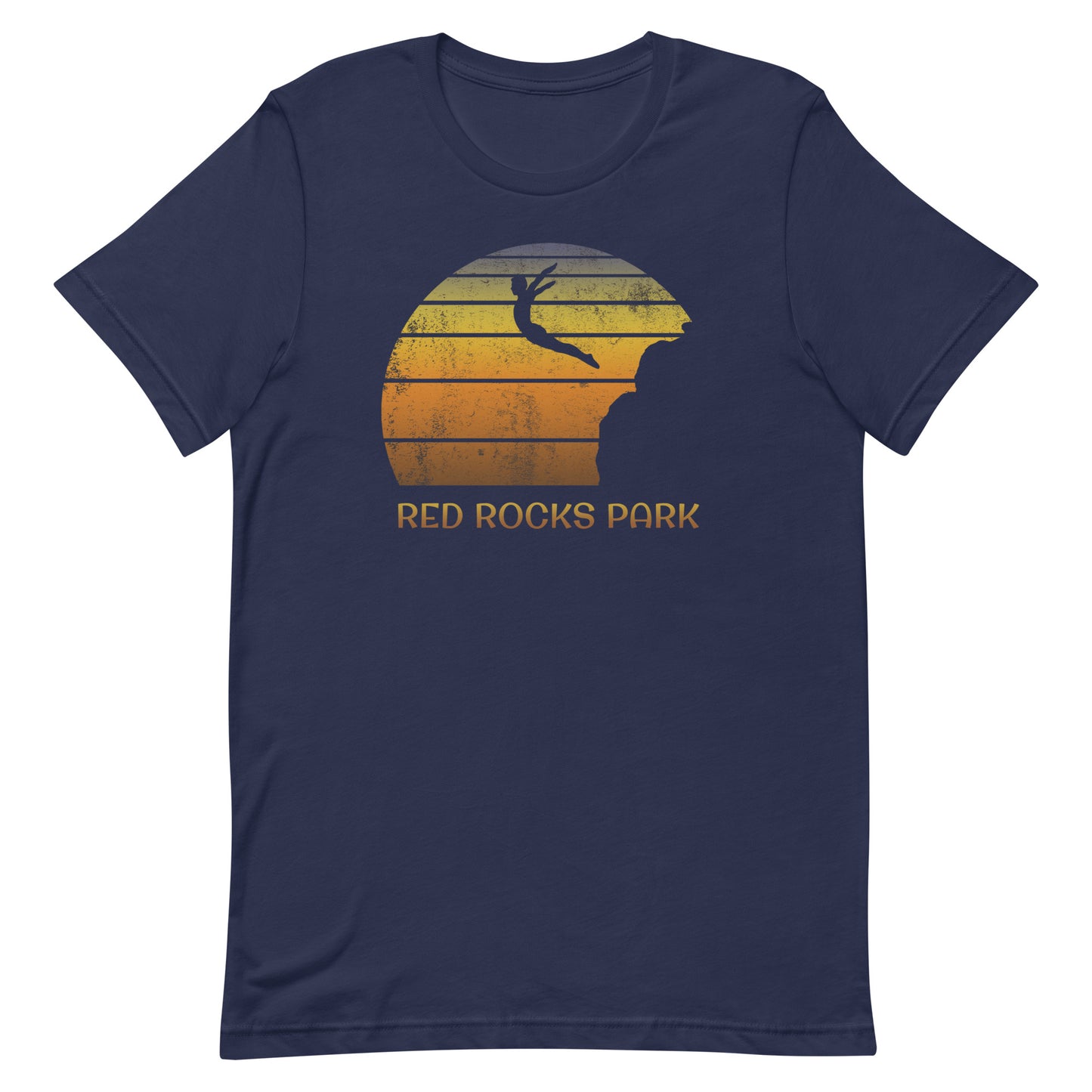 Cool Red Rocks Park Vermont Cliff Diving Fan Unisex T-Shirt