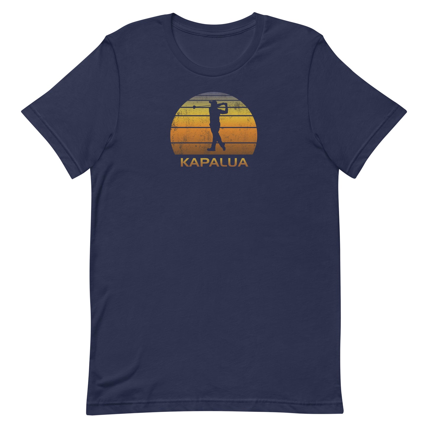 Cool Kapalua Maui Hawaii Golf Unisex T-Shirt Vintage Sunset Golfer Retro Golfing