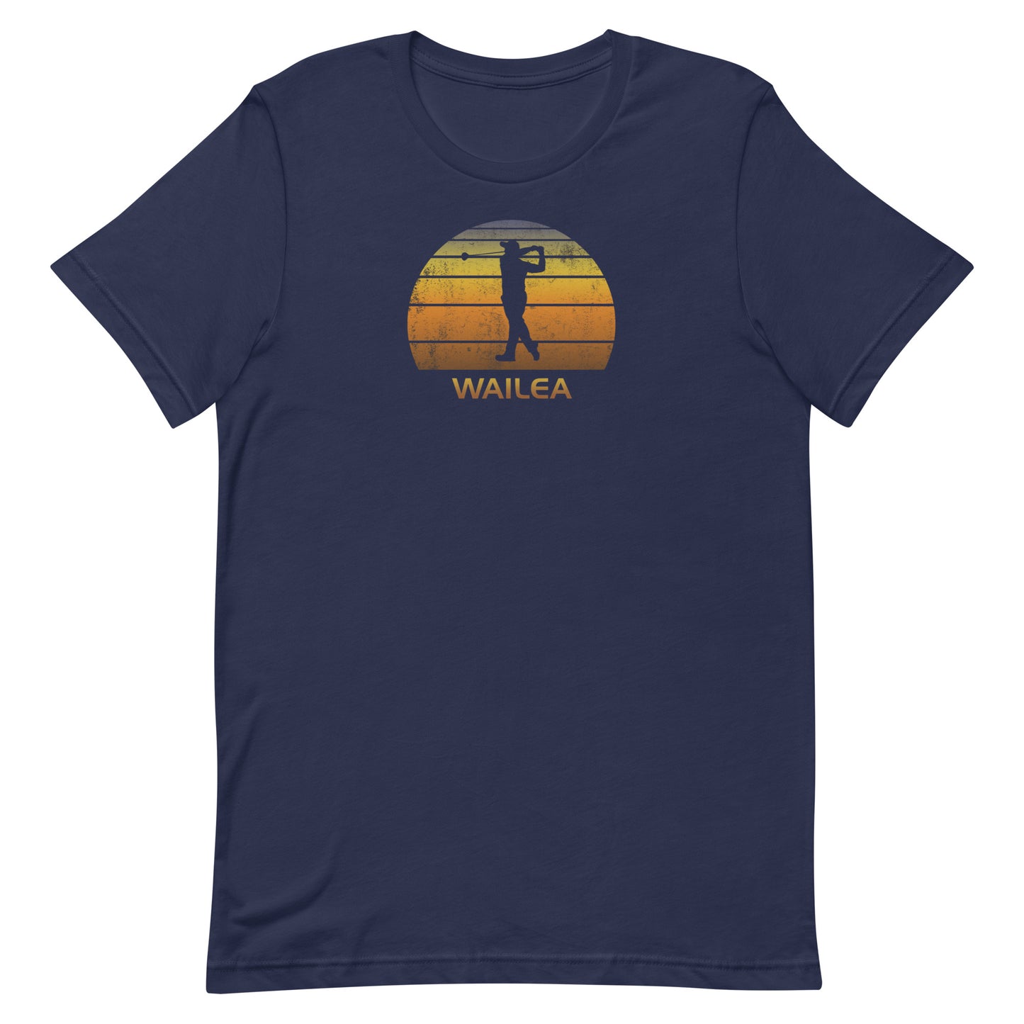 Cool Wailea Maui Hawaii Unisex T-Shirt Golf Vintage Sunset Golfer Retro Golfing