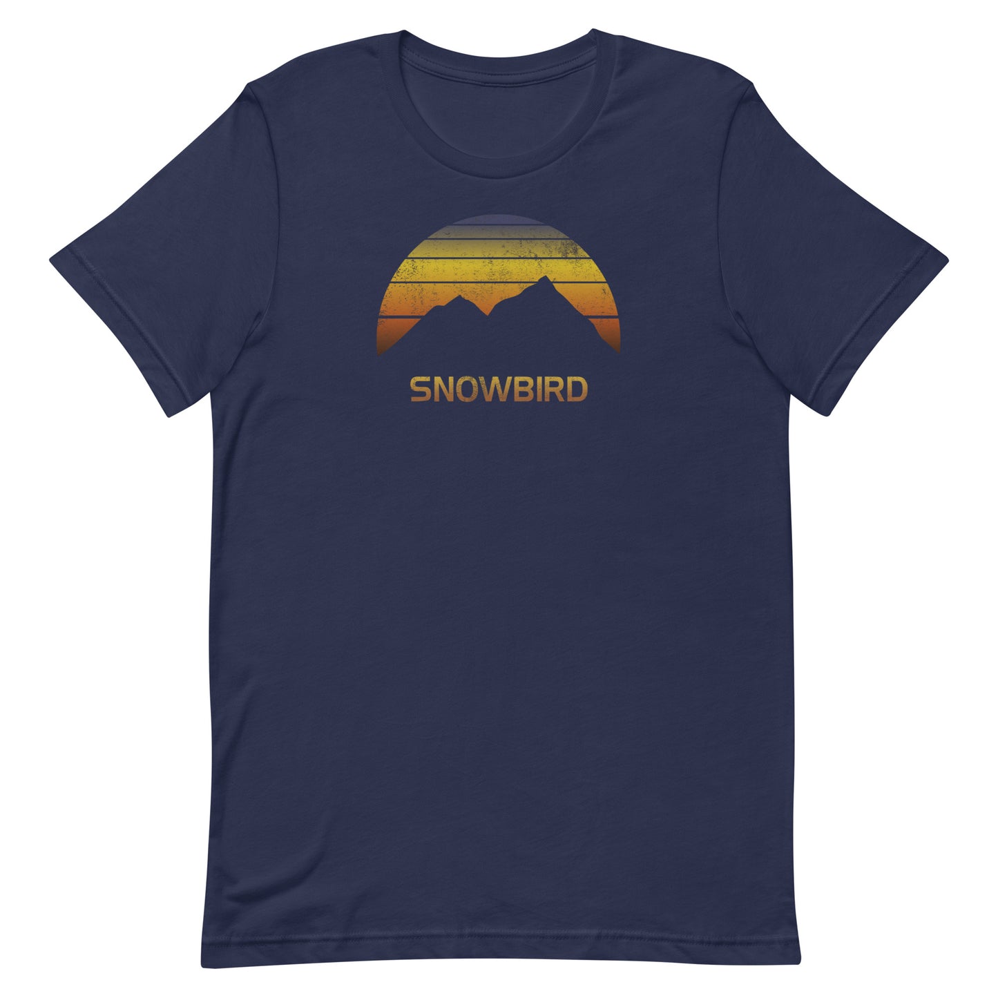 Retro Snowbird Utah Unisex T-Shirt Ski Snowboard Skier Fan Gift Retro