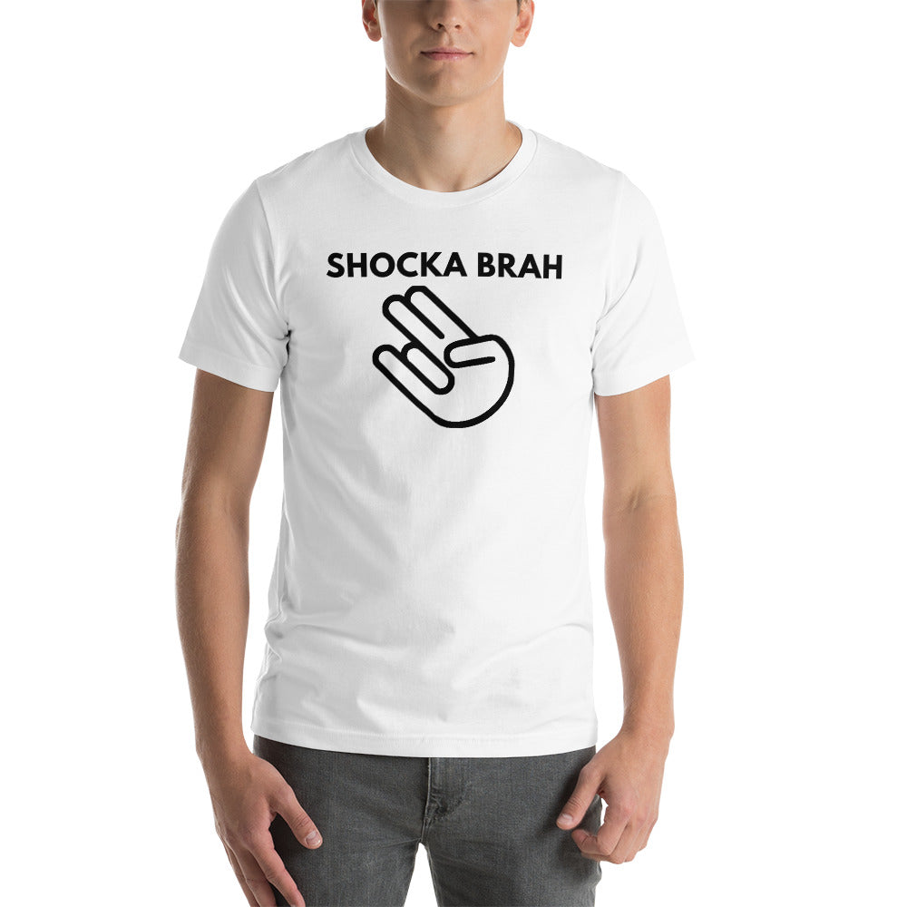 Funny Shocker Joke Crude Shocka Inappropriate Unisex T-Shirt