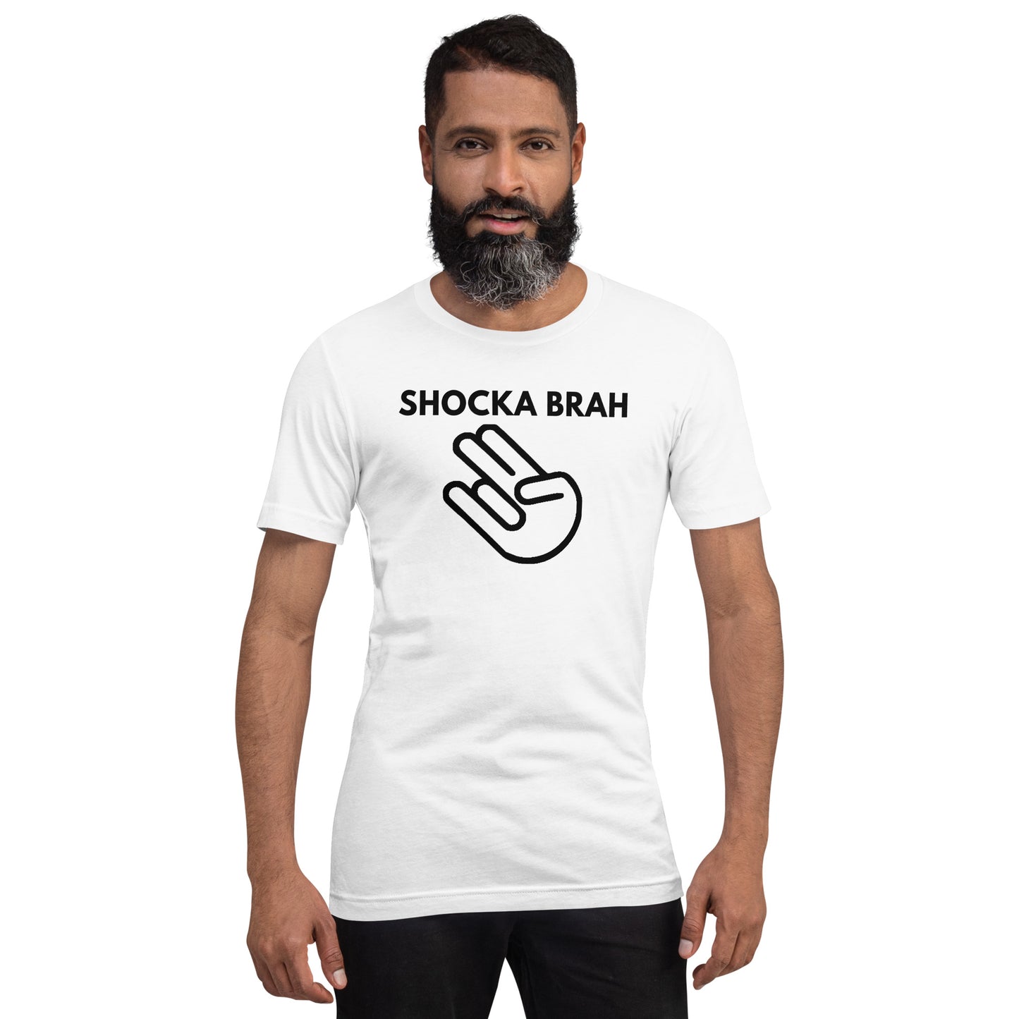 Funny Shocker Joke Crude Shocka Inappropriate Unisex T-Shirt