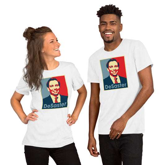 Funny Ron Desantis DeSaster Unisex T-Shirt Political Democrats