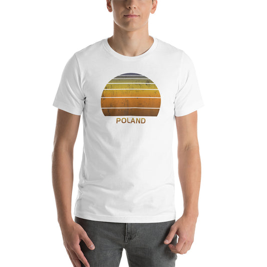 Retro Poland Vacation Souvenir Unisex T-Shirt