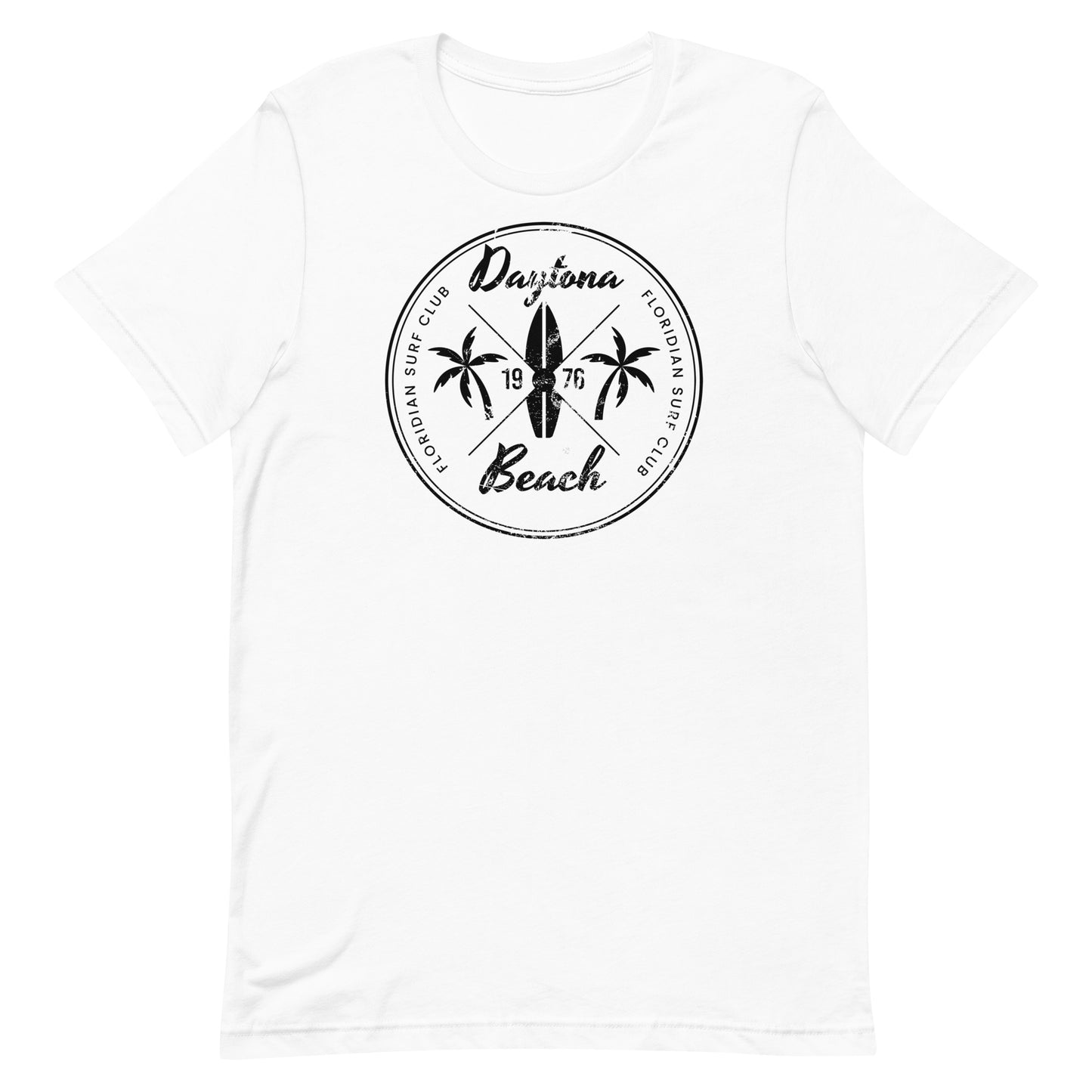 Retro Daytona Beach Florida Surfing Fan Vacation Souvenir Unisex T-Shirt