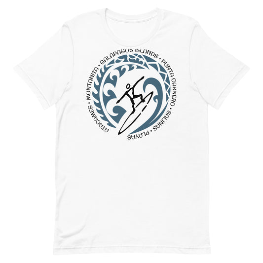 Ecuador Beach Unisex T-Shirt Vintage Surfing Fan Lover