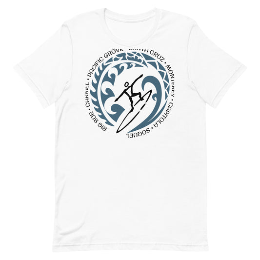 Carmel Santa Cruz California Unisex T-Shirt Vintage Surfing Fan Lover