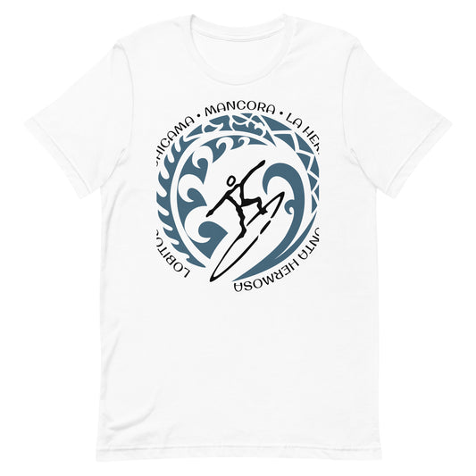 Peru Peruvian Beach Unisex T-Shirt Vintage Surfing Fan Lover
