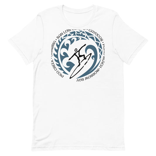San Luis Obispo California Unisex T-Shirt Vintage Surfing Fan Lover