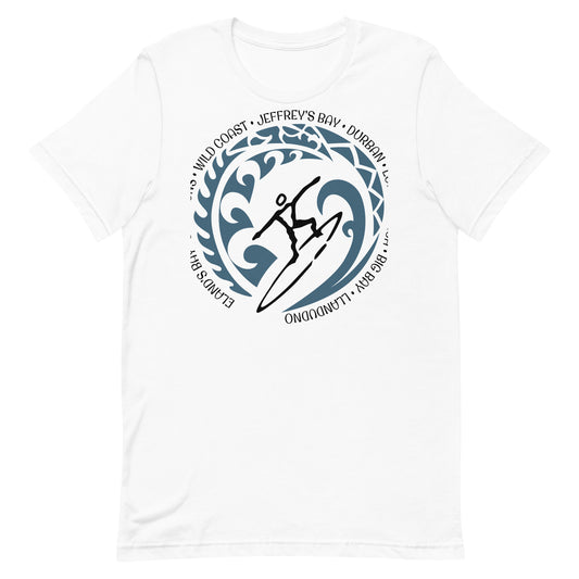 Vintage Surfing Fan South Africa Unisex T-Shirt