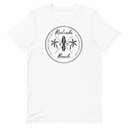 Vintage Redondo Beach California Surfing Fan Surfer Unisex T-Shirt