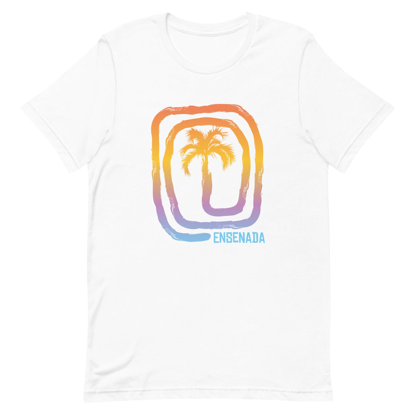 Cool Ensenada Mexico Palm Tree Souvenir Vacation Unisex T-Shirt